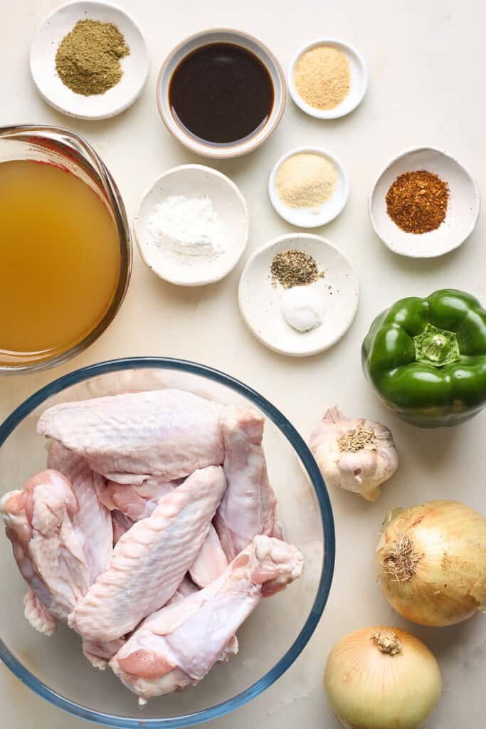Turkey wing ingredients 