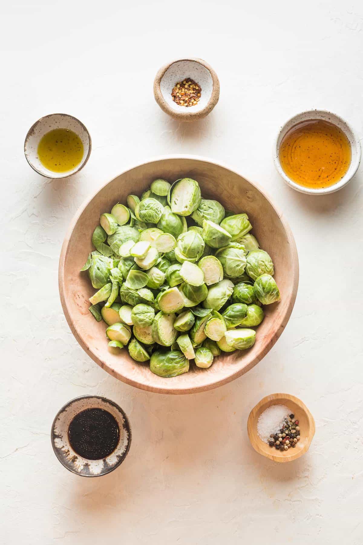 Balsamic Glazed Brussels Sprouts Grandbaby Cakes