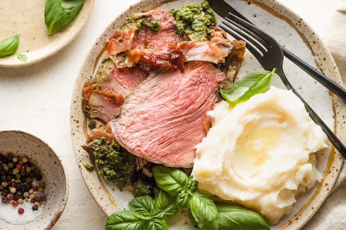 Prosciutto Wrapped Beef Roast Recipe