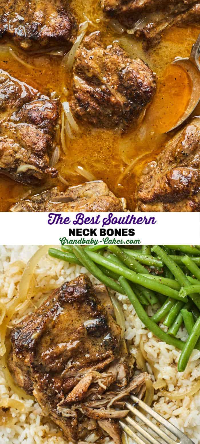 SouthernStyle Neck Bones {Low & Slow!} Grandbaby Cakes