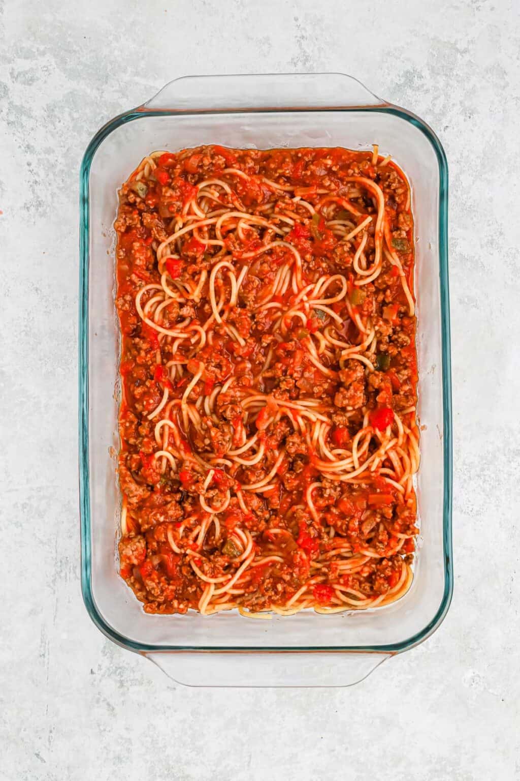Baked Spaghetti Recipe with Layers Grandbaby Cakes