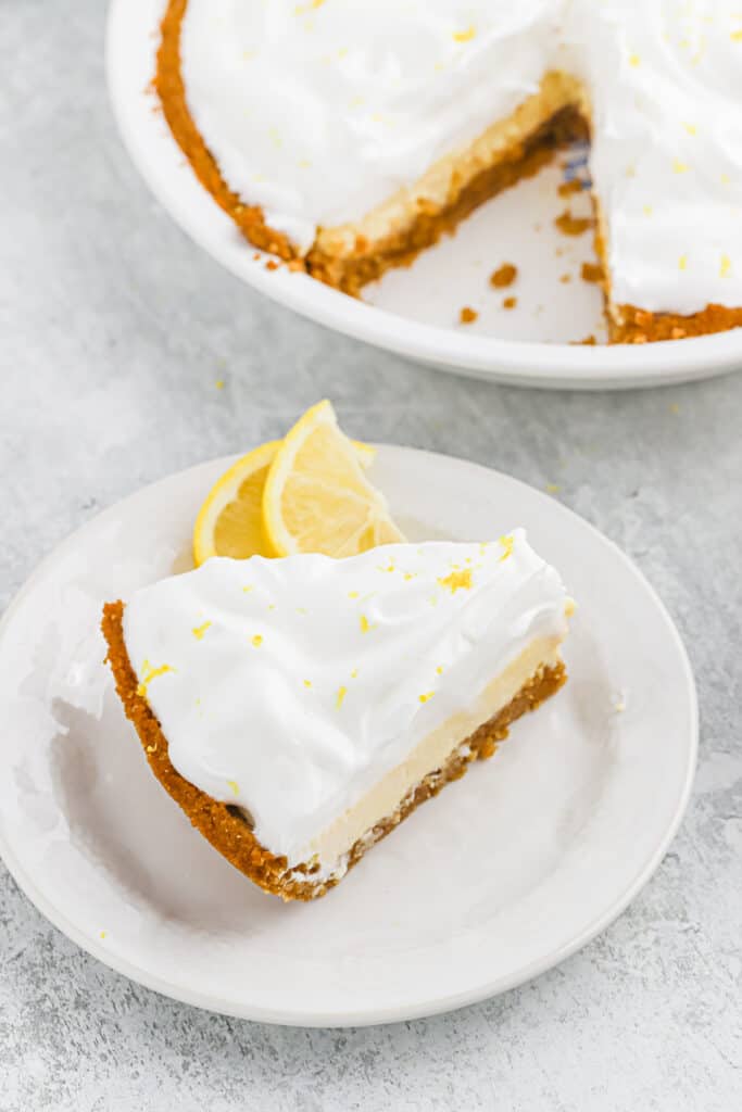 True Southern Lemon Icebox Pie - Grandbaby Cakes