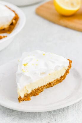 True Southern Lemon Icebox Pie - Grandbaby Cakes