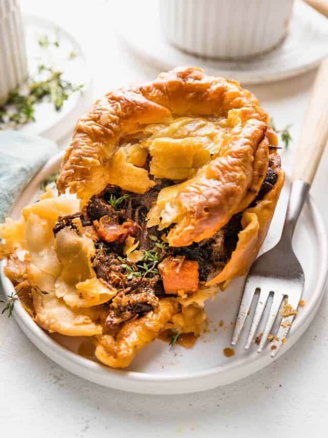 Shredded Beef and Ale Pot Pie