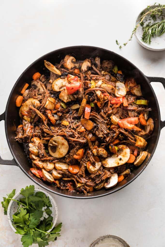 veggies have been cooked down and softened