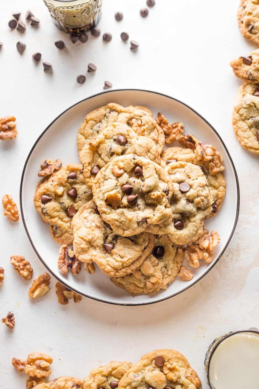 Walnut Chocolate Chip Cookies Grandbaby Cakes