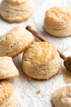 Honey Butter Biscuits - Grandbaby Cakes