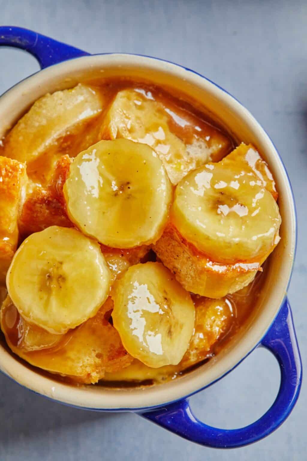 Real Deal Bananas Foster Bread Pudding Grandbaby Cakes