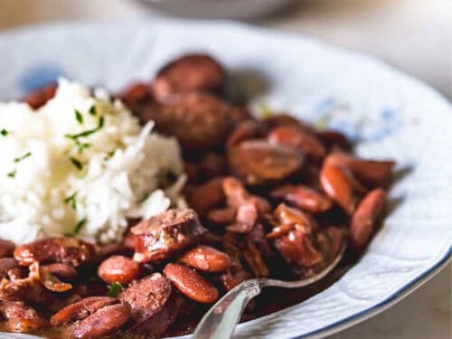 Red Beans and Rice Recipe (Kidney Beans Recipe) - Grandbaby Cakes