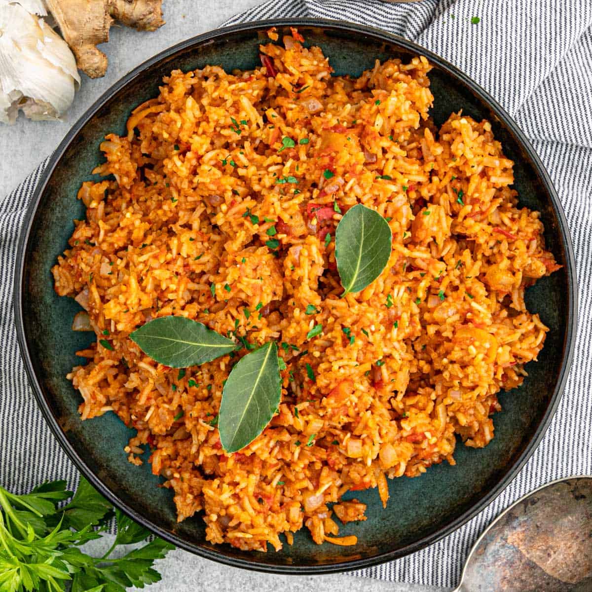 Nigerian Jollof Rice Recipe - The Rebel Chick