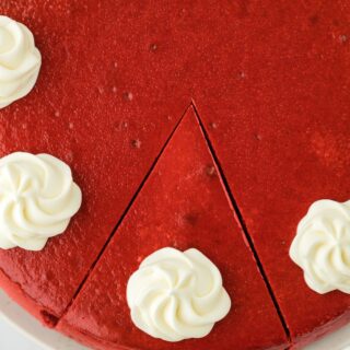 Red Velvet Cheesecake | Grandbaby Cakes