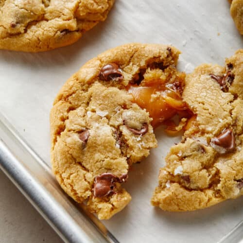 Salted Caramel Chocolate Chip Cookies Grandbaby Cakes