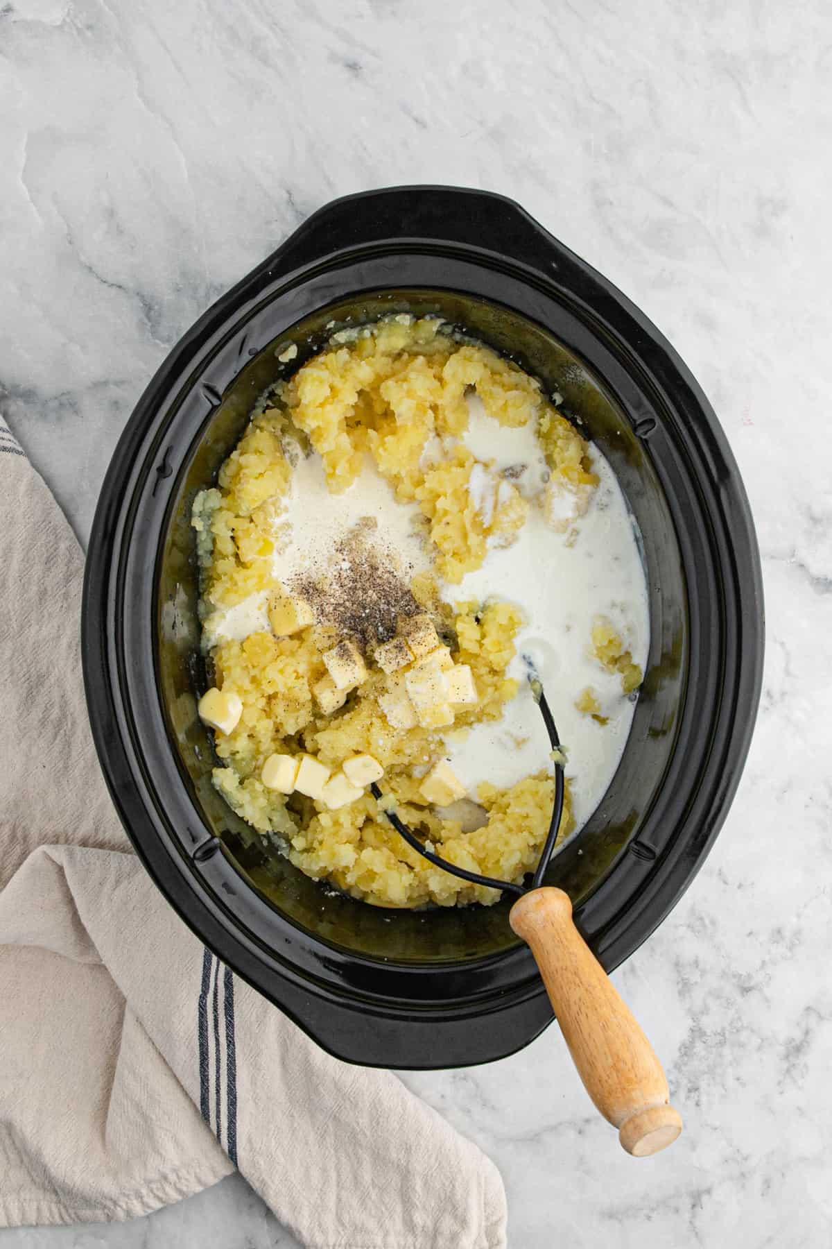 Slow Cooker Mashed Potatoes Grandbaby Cakes