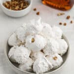 Divinity candy in a bowl to serve