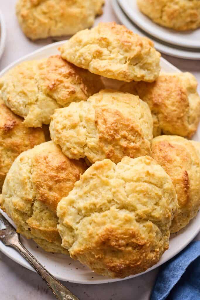 Easy Drop Biscuits {Fail-Proof Biscuit Recipe!} - Grandbaby Cakes