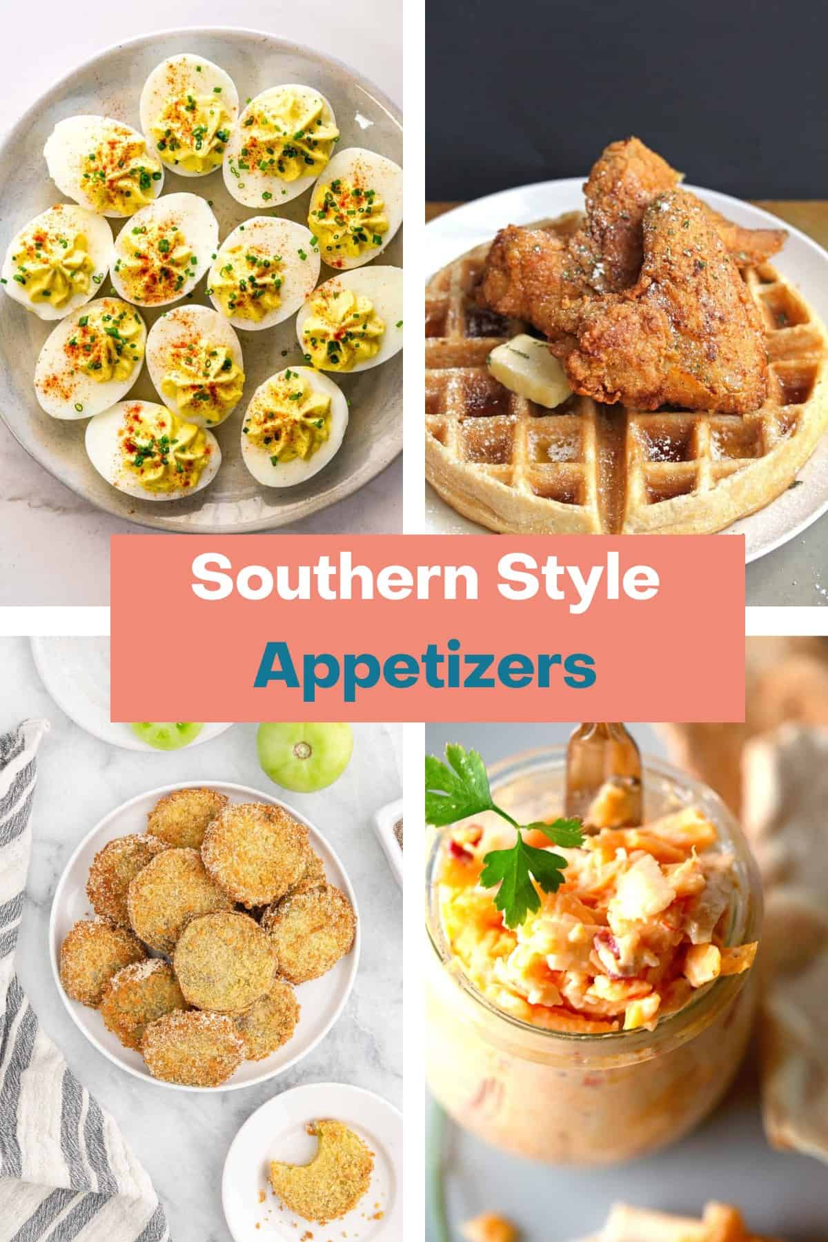 Southern style appetizer graphic