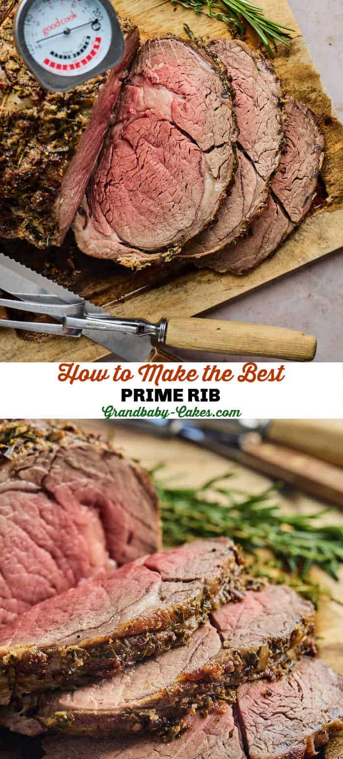 Melt In Your Mouth Prime Rib - Grandbaby Cakes