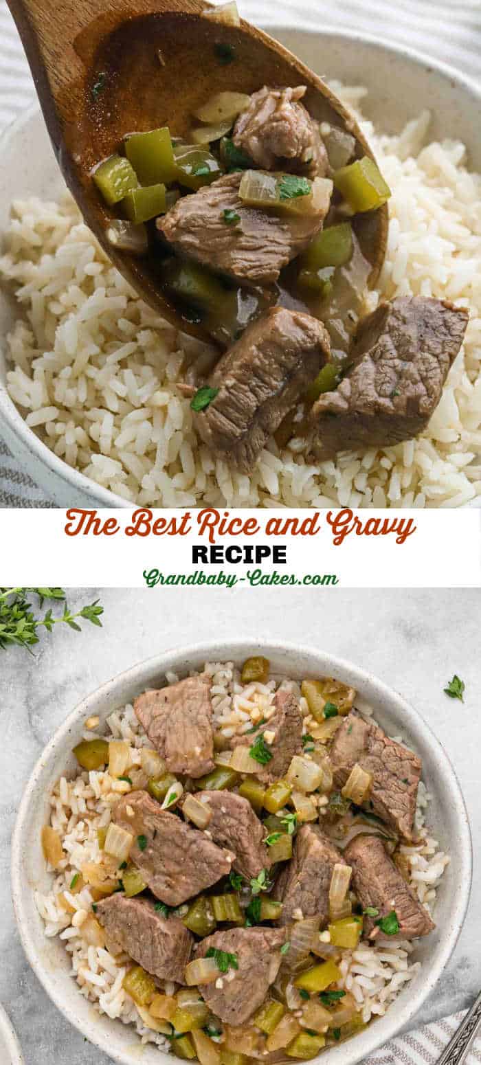 Southern Rice and Gravy Recipe Grandbaby Cakes