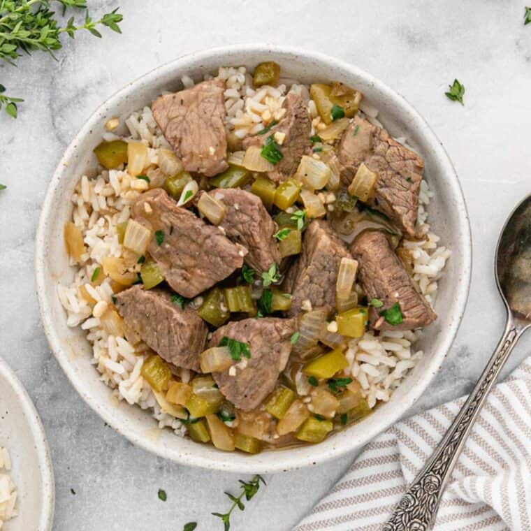 Southern Rice and Gravy Recipe - Grandbaby Cakes