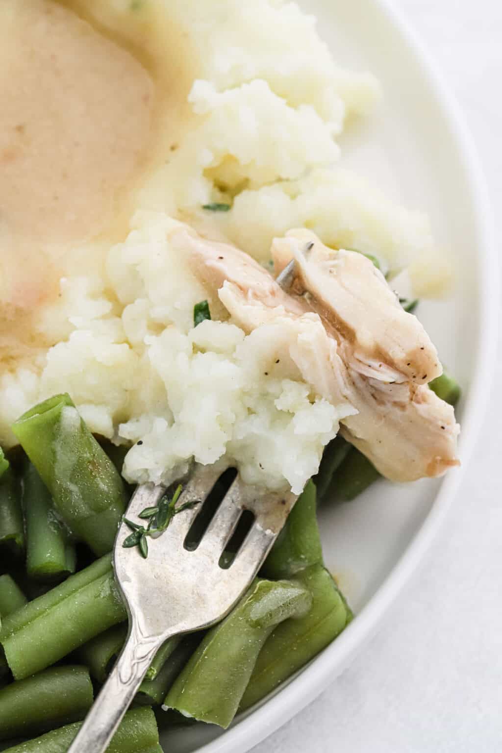 Easy Chicken and Gravy 30-Minute Meal - Grandbaby Cakes
