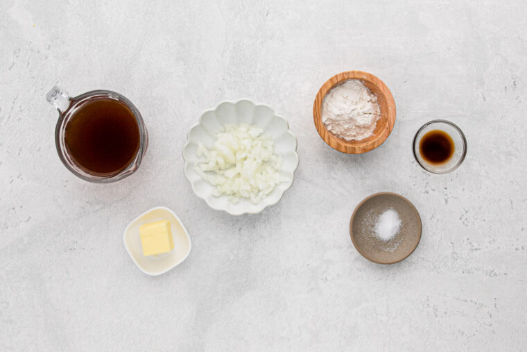 Easy Brown Gravy {Beef Broth Recipe} Grandbaby Cakes