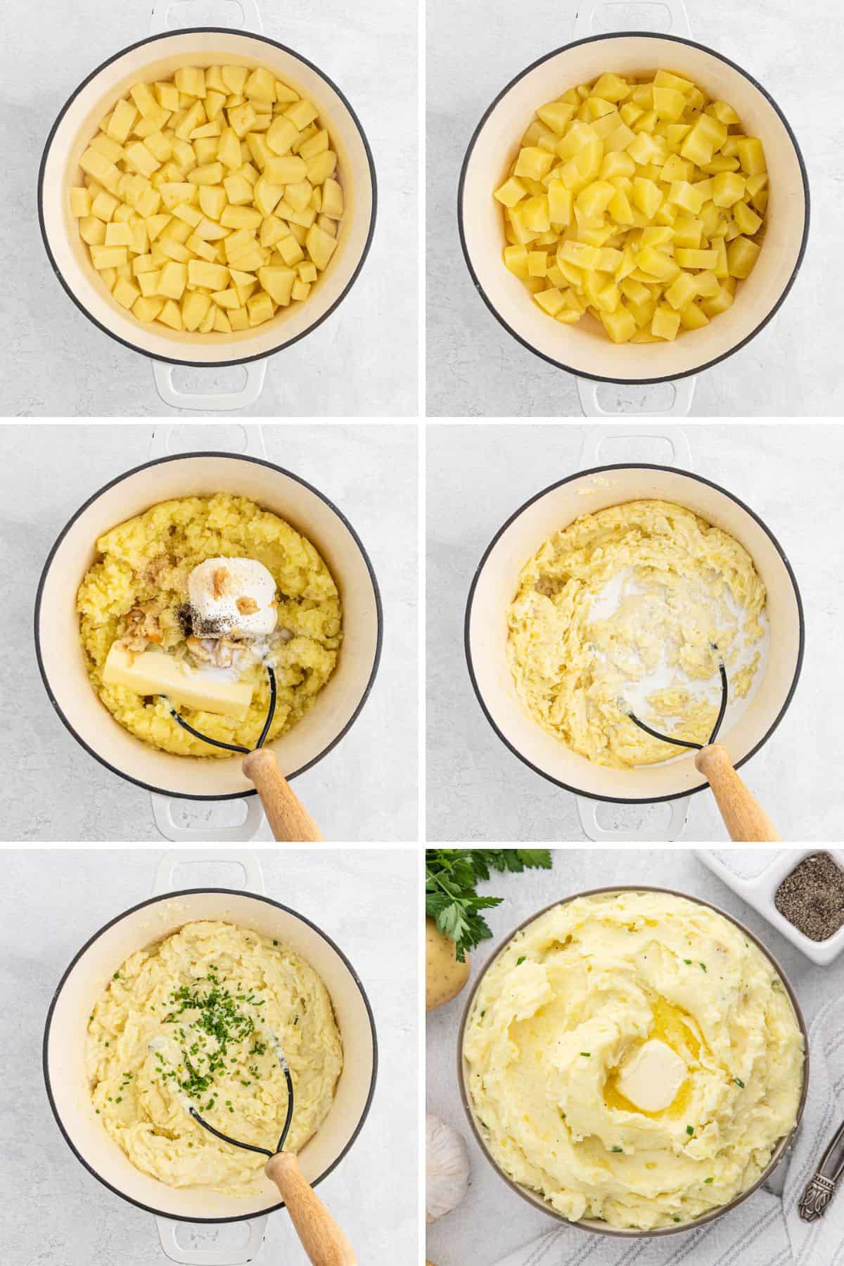Steps to make Cream Cheese Mashed Potatoes
