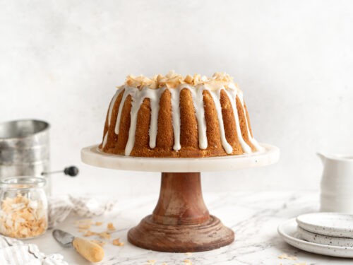 Mini Coconut Pound Cakes - Saving Room for Dessert