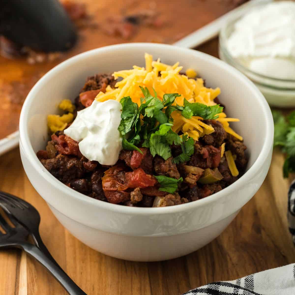 Easy Sheet Pan Chili - Grandbaby Cakes