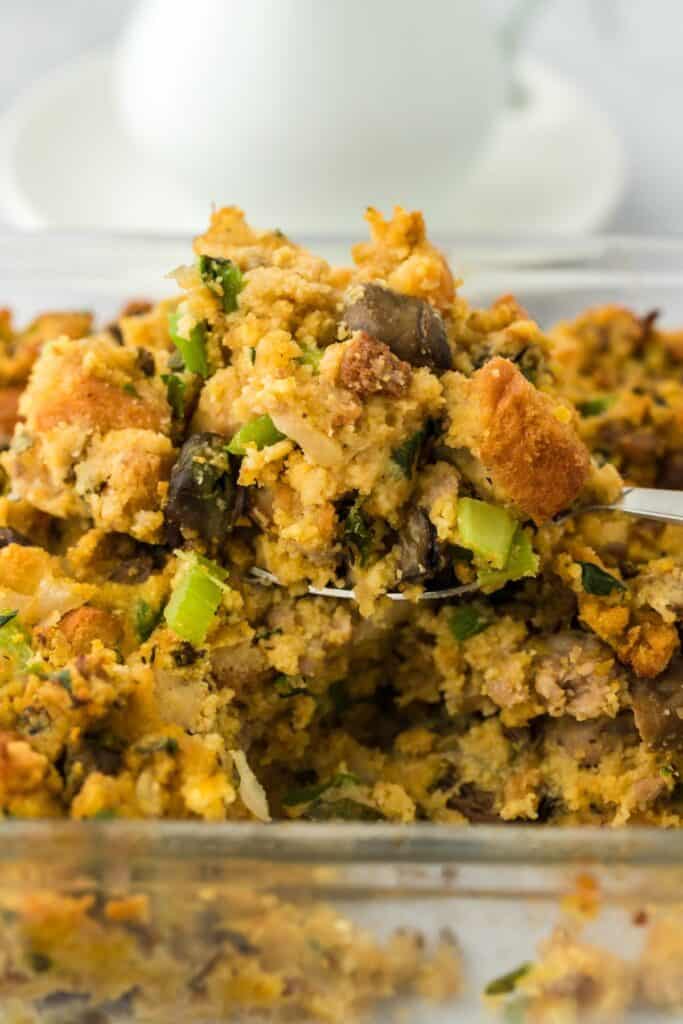 Oyster Dressing Grandbaby Cakes