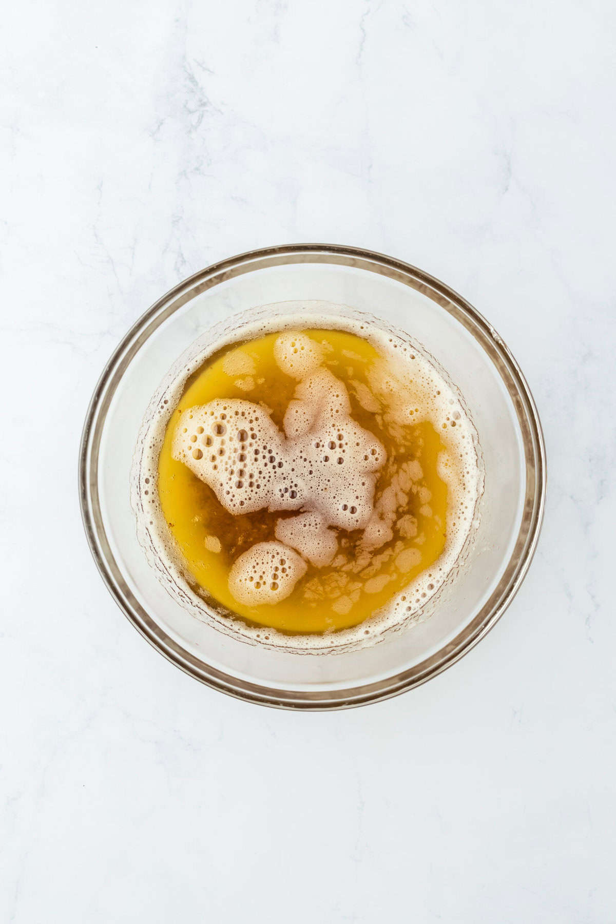 brown butter in a bowl