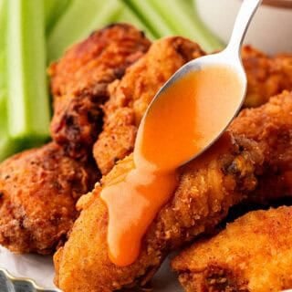 extra crispy buffalo wings